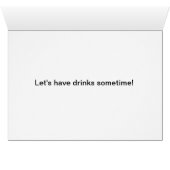 Cocktail confessions - drinks with squirrels cards (Inside Horizontal (Bottom))