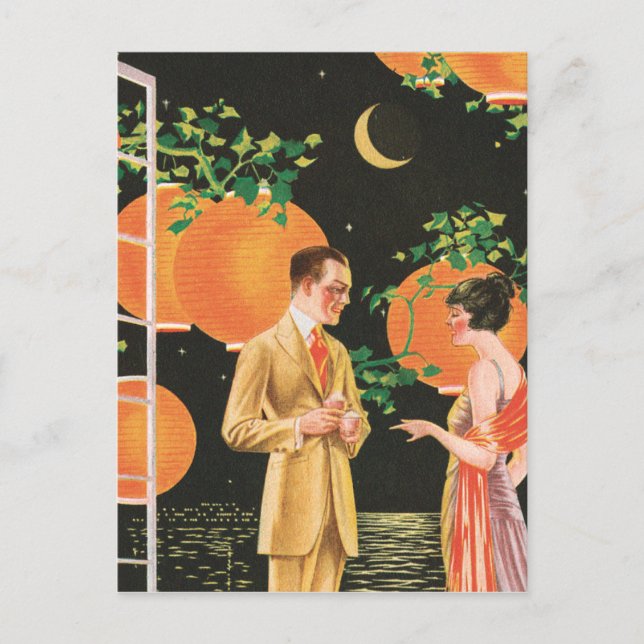 Cocktail Coversations Postcard (Front)