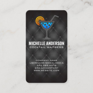 Cocktail Drinks   Restaurant   Bar Business Card
