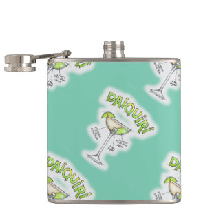 COCKTAIL FLASK - DAIQUIRI RECIPE COCKTAIL ART