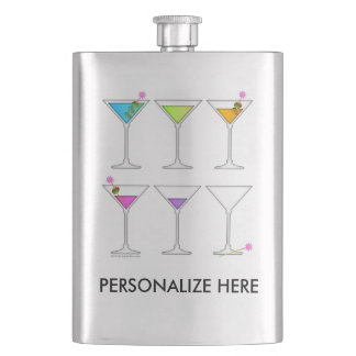 COCKTAIL FLASK - DISAPPEARING MARTINIS