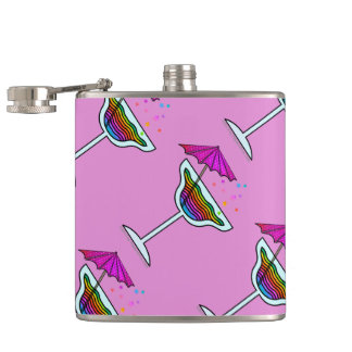 COCKTAIL FLASK - MARGARITA GLASS