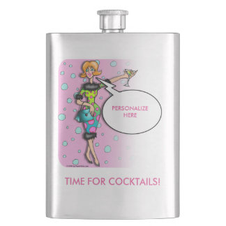 COCKTAIL FLASK - MARTINI DIVA