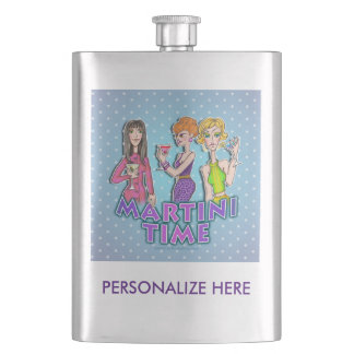 COCKTAIL FLASK - MARTINI TIME!