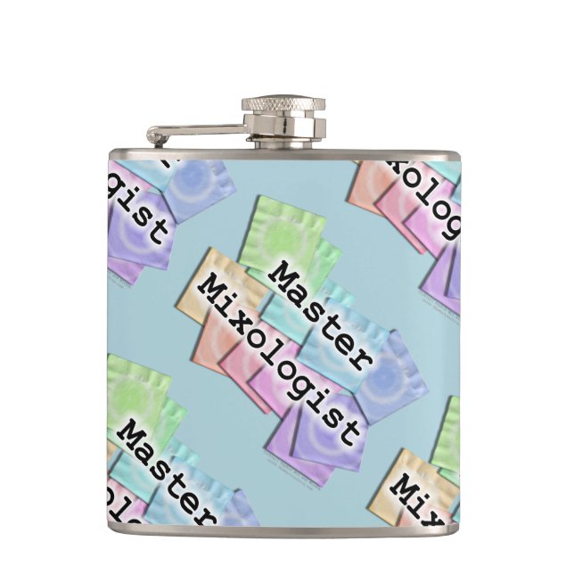 COCKTAIL FLASK - MASTER MIXOLOGIST - BARTENDER (Front)