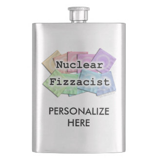 COCKTAIL FLASK - NUCLEAR FIZZACIST (Bartenders!)