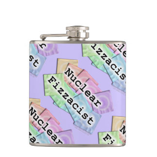 COCKTAIL FLASK - NUCLEAR FIZZACIST (Bartenders!)