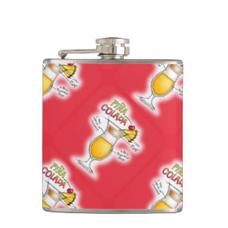 COCKTAIL FLASK - PINA COLADA RECIPE COCKTAIL ART