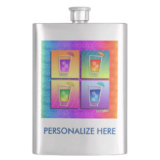 COCKTAIL FLASK - POP ART COCKTAILS