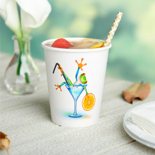 Cocktail Frog Paper Cups