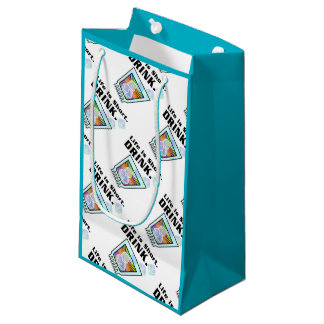 COCKTAIL GIFT BAGS, Life is Short. DRINK. Small Gift Bag