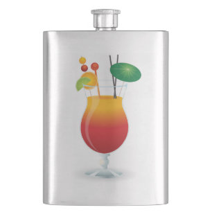 COCKTAIL GLASS FLASK