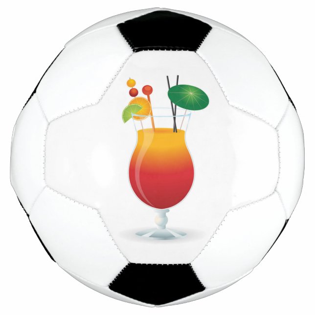 COCKTAIL GLASS SOCCER BALL (Front)
