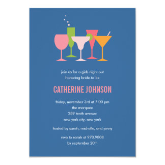 Cocktail Bridal Shower Invitations & Announcements | Zazzle