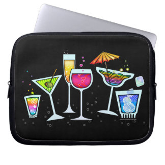 COCKTAIL GLASSES ELECTRONICS LAPTOP BAG