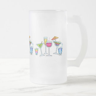 COCKTAIL GLASSES FROSTED MUGS