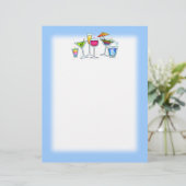 COCKTAIL GLASSES LETTERHEAD (Standing Front)