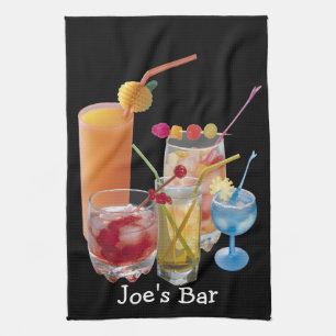Cocktail Happy Hour Towel