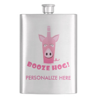 COCKTAIL HIP FLASK - BOOZE HOG