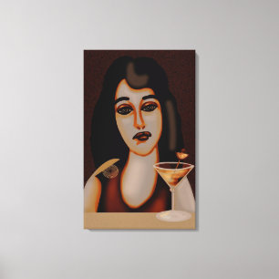 Cocktail hour canvas print