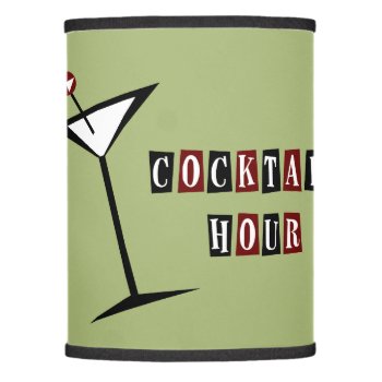 Cocktail Hour Lamp Shade by WaywardMuse at Zazzle