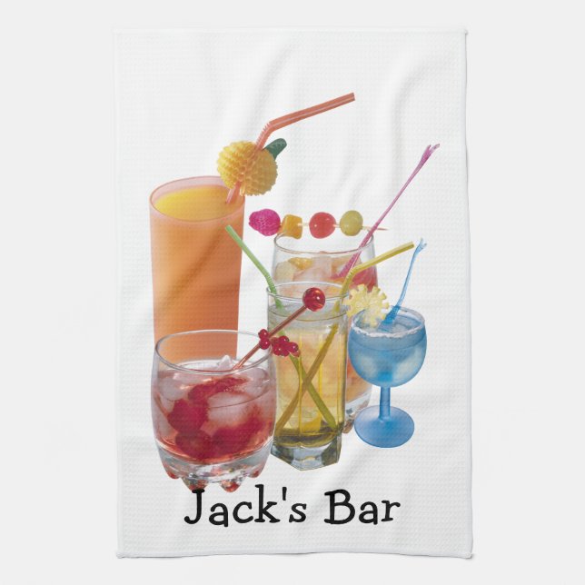 Cocktail Hour Towel (Vertical)