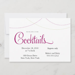 Cocktail Invitation