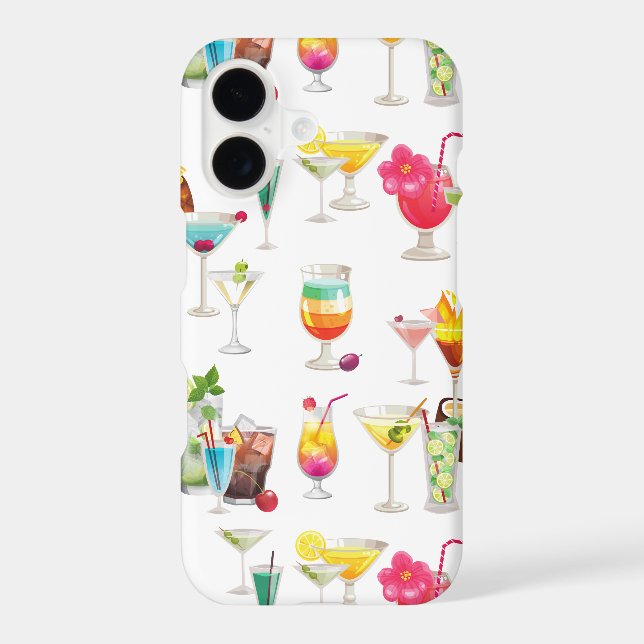 cocktail iphone case (Back)