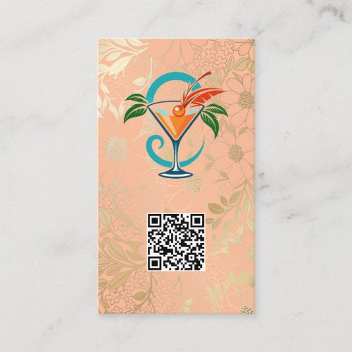 Cocktail Logo | Restaurant | Bar Lounge Business Card