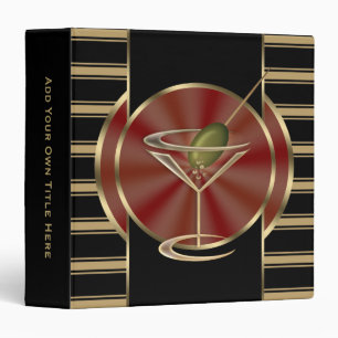 Cocktail Lounge Binder