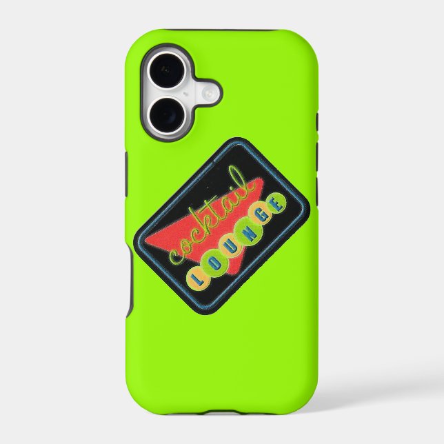 Cocktail Lounge Iphone Case (Back)
