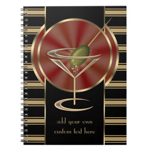 Cocktail Lounge Notebook