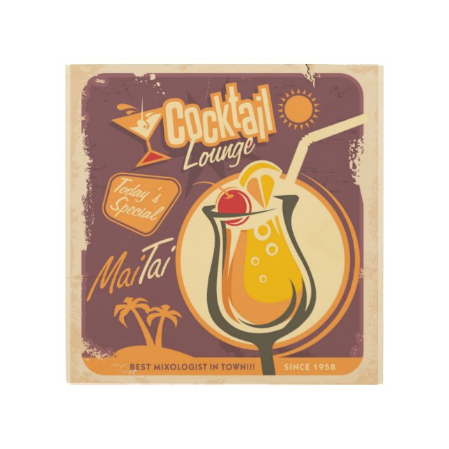 Cocktail Lounge Poster (Front)