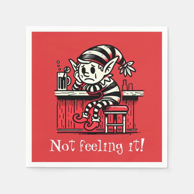 Cocktail napkin (Front)