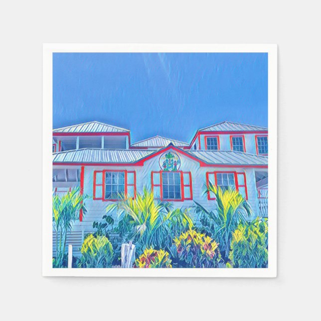 Cocktail Napkin- Hope Town Primary School- 2021 Napkins (Front)