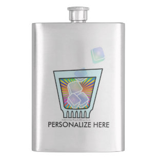 COCKTAIL - OLD FASHIONED - ROCKS GLASS HIP FLASK