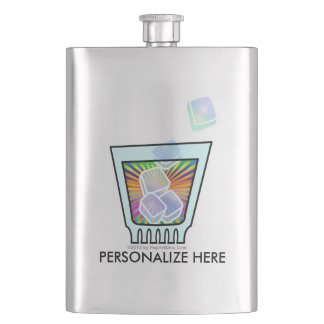 COCKTAIL - OLD FASHIONED - ROCKS GLASS HIP FLASK