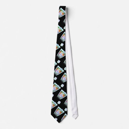 COCKTAIL _ OLD FASHIONED _ ROCKS GLASS NECK TIE