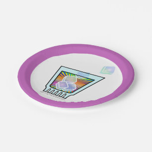 COCKTAIL - OLD FASHIONED - ROCKS GLASS PAPER PLATES