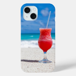 Cocktail on the Sand iPhone 15 Case
