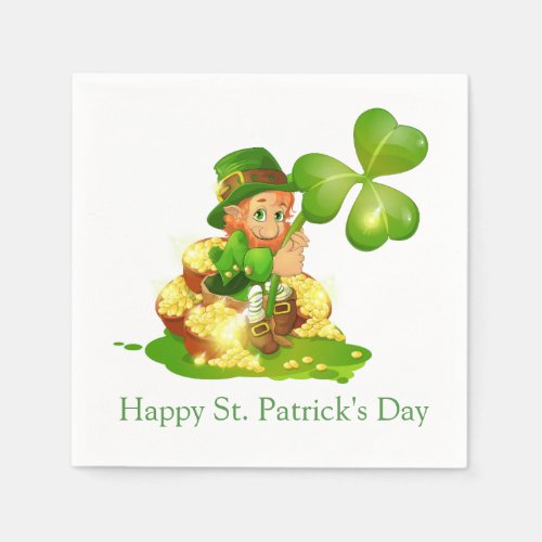 Cocktail Paper Napkins_St Patricks Day Napkins