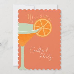 Cocktail Party Birthday Invitation