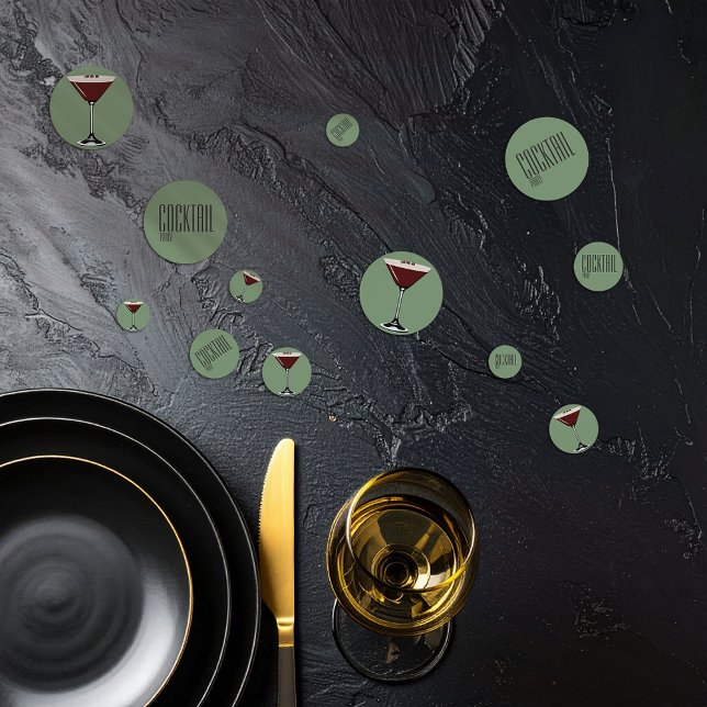 Cocktail Party Espresso Martini Confetti (Creator Uploaded)