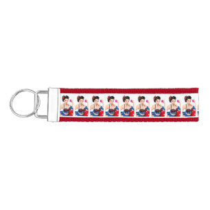 Cocktail Party Girl Thunder_Cove Wrist Keychain