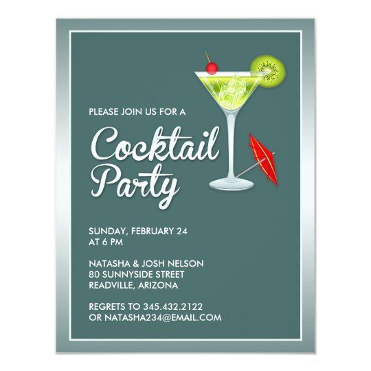 Cocktail Party Invitation 