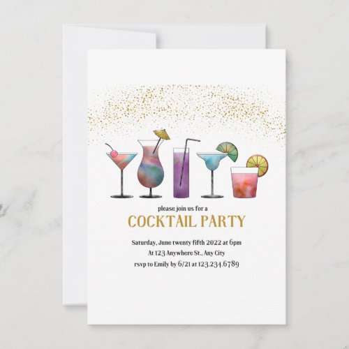 Cocktail Party Invitation