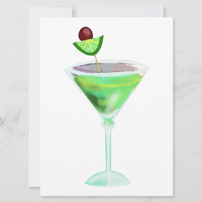 cocktail party invitation (Front)