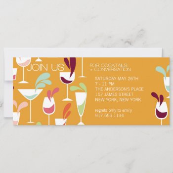 Cocktail Party Invitation by wrkdesigns at Zazzle