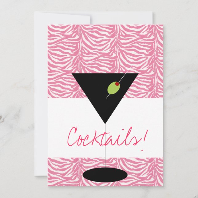 Cocktail party Invitation (Front)