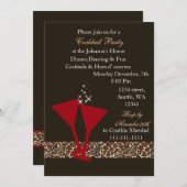 Cocktail party Invitation (Front/Back)